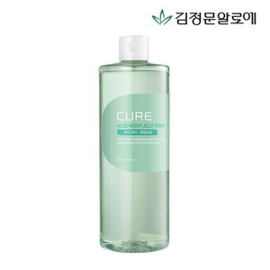 김정문알로에 큐어 알로에 워터 젤리 토너, 500ml, 1개