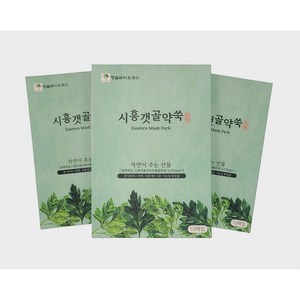 청솔바이오코스 시흥갯골약쑥 마스크팩 10매, 10매입, 1개