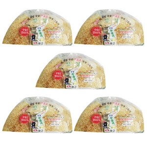 누룽지 성경 250g 식당용 국내산누룽지, 250g 5개