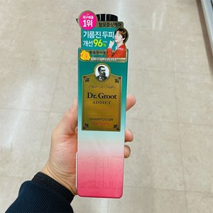 닥터그루트 애딕트 탈모증상완화 샴푸 페어 & 프리지아, 385ml, 1개