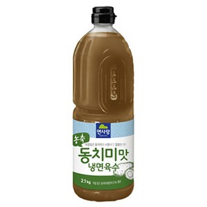 면사랑 동치미맛 냉면육수, 2.1kg, 5개