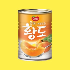 동원 동원F&B 황도 슬라이스 400g, 10개