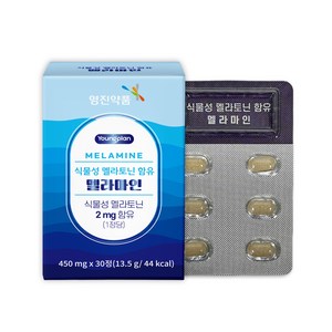 영진약품 식물성 멜라토닌 멜라마인, 1개, 30정