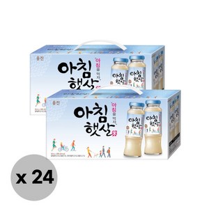 [웅진식품] 아침햇살 180ml x 12병 x 2세트, 24개