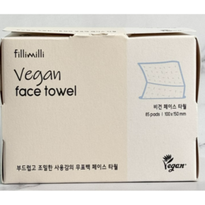 필리밀리 비건페이스타월 85 pads FILLIMILLI 페이스타월 필리밀리페이스타월 필리밀리페이스타올 필리밀리비건 페이스타올, 3개, 85개입