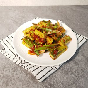 [수미푸드몰] 시원한 여름 반찬 부추오이무침 400g, 1개