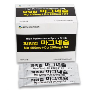 파워업 마그네슘 (6.5gx30EA) 기타헬스보조제, 6.5g, 30개