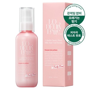 로더렛 컬러 핏 퍼퓸 저자극 헤어 에센스 세럼 체리 플뢰르, 1개, 100ml