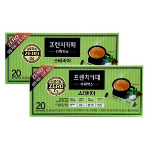 프렌치카페 카페믹스 스테비아, 10.3g, 20개입, 2개