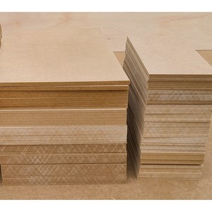 MDF E0등급 (50장) 3T A3사이즈 297x 420mm 클립 보드 캔버스 판넬 그림판 미술소품 받침 합판 서류판 결재판 나무이젤 이젤화판 목판 미술용화판 목재가공, 1세트