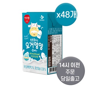 CJ 이츠웰 튼튼플러스 요거얌얌 플레인 125ml, 240개