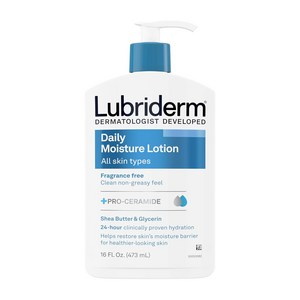 Lubidem 데일리 모이스처 로션 노멀 투 드라이 스킨, 473ml, 1개