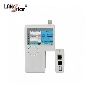 LANsta 랜/전화선/BNC/USB 멀티 테스터기/LS-T68BU/랜선 UTP/STP(RJ45 8P8C)/전화선(RJ11)/BNC/USB A-B타입 테스트 가능/각종 케이블의, 1개