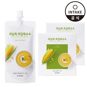 인테이크 모닝죽 초당옥수수, 130g, 14개