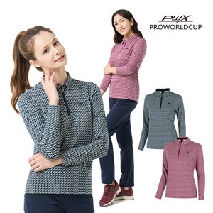 프로월드컵 여성 프린트 카라 티셔츠 Q322-3451-52