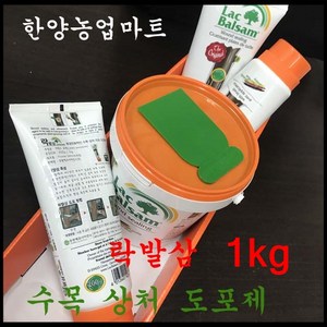 원예조경자재-락발삼 1KG 수목상처 도포제 보호제 가지치기 소독 나무 Lac balsam, 1개