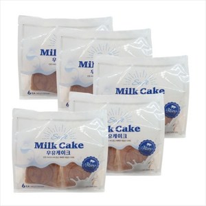 소프트 Milk Cake 우유케이크, 300g, 5개