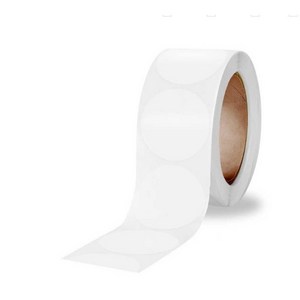 [다파르] 원형 투명 씰링 대용량 포장 스티커 500P GD-11784, 50mm, 1개