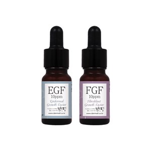 맑을담 EGF FGF 10ppm 2종세트 앰플 원액, EGF+FGF10ppm 10ml, 30ml, 1개