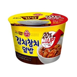 오뚜기 맛있는 컵밥 김치참치덮밥, 310g, 5개