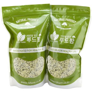 푸드팜 햄프씨드 햇 캐나다산, 2개, 500g