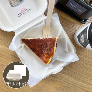 [소행섬] 펄프 도시락 전용 무지 유산지, 1세트, 250개