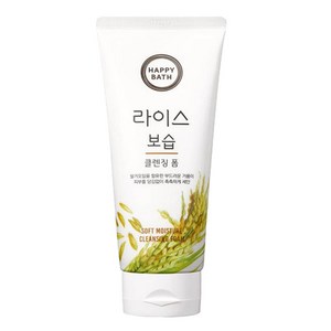 해피바스 라이스 보습 클렌징폼200ml, 200g, 1개