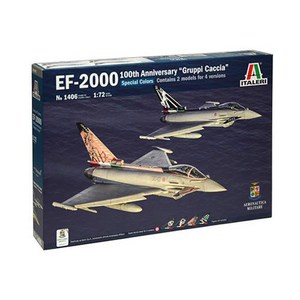 이타레리 프라모델비행기 [IT1406S] ITALERI 1:72 EF-2000 100th annivesay, 1개