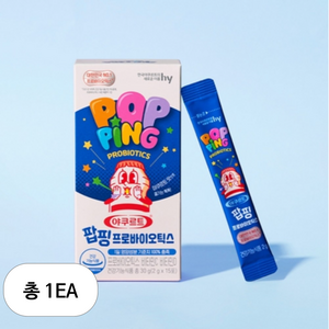 에치와이 야쿠르트 팝핑 프로바이오틱스 15p, 30g, 1개