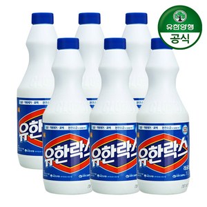 유한락스 레귤러, 1L, 6개