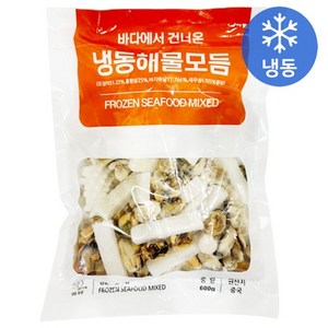 해물모듬 600g 손질 냉동 해물믹스 10개 1박스, 1개