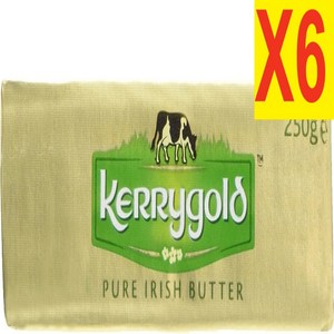 250g 6개 캐리골드 퓨어 아이리쉬 가염버터 Keygold Pue Iish Butte