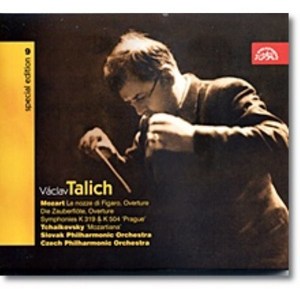 [CD] Vaclav Talich 모차르트: 서곡 교향곡 33번 38번 / 차이코프스키: 모음곡 4번 `모차르티아나` (Mozat: Ovetues...