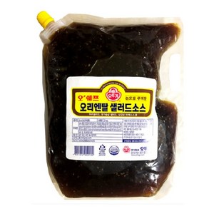 오뚜기 오쉐프 오리엔탈셀러드소스 2kg, 6개