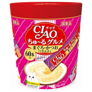 챠오츄르 고양이 구루메 버라이어티 간식 60p