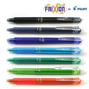 파일롯 프릭션 0.5 지워지는 볼펜, 블랙, 1개