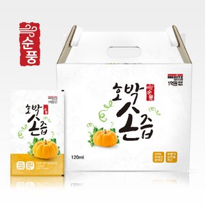 임산부 호박손즙 달인물 120ml 30포(25년 02월 1일이후 제조) 임산부차, 30개