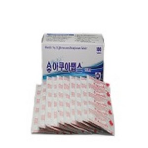 아쿠아탭스 167mg 100정 정수기 수조 소독 식기 살균, 1개