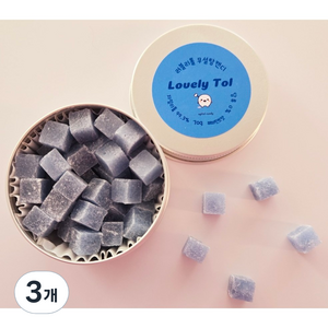 자일리톨 스톤 페퍼민트 부스터 70g, 3개