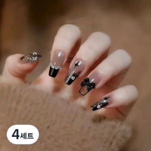 어나더 간편한 셀프 네일팁, 4개, A14
