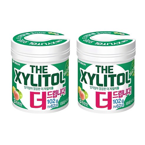 오리온 달지않아 깔끔한 더 자일리톨