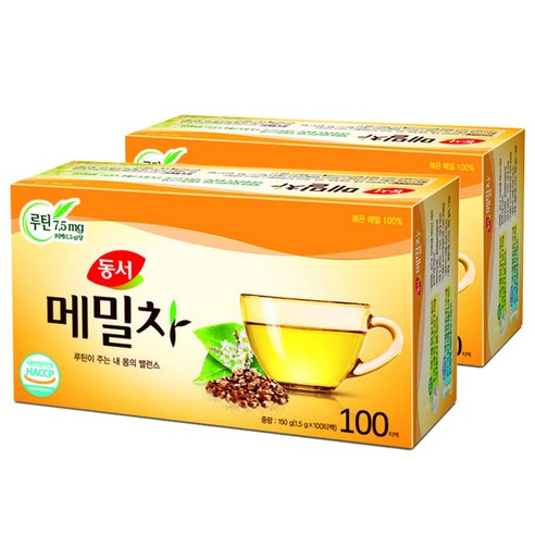 동서 메밀차, 1.5g, 100개입, 2개