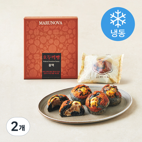 [로켓프레시] 마루노바 김천 호두먹빵 블랙 (냉동)