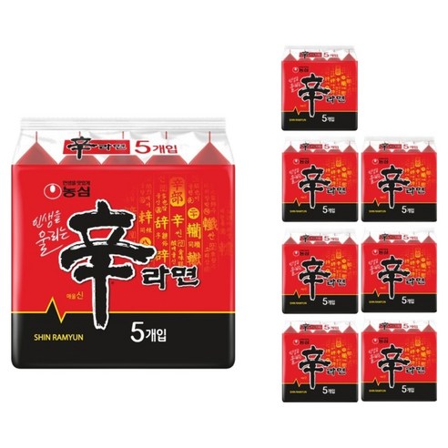 농심 신라면 120g, 40개