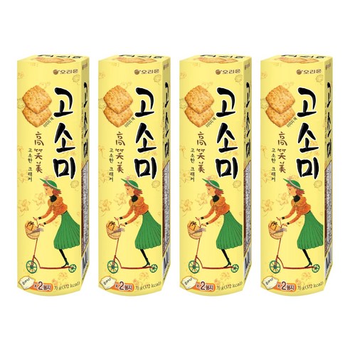 오리온 고소미, 70g, 4개