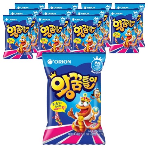 오리온 왕꿈틀이 젤리