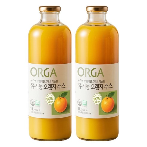 올가홀푸드 유기농 오렌지 주스
