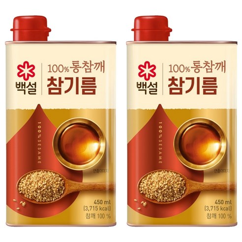 백설 100% 통참깨 참기름