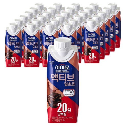 하이뮨 프로틴 밸런스 액티브 딥초코 제로