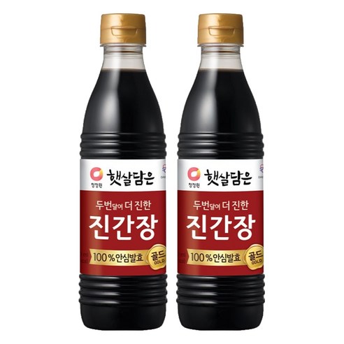 햇살담은 두번 달여 더 진한 진간장 골드